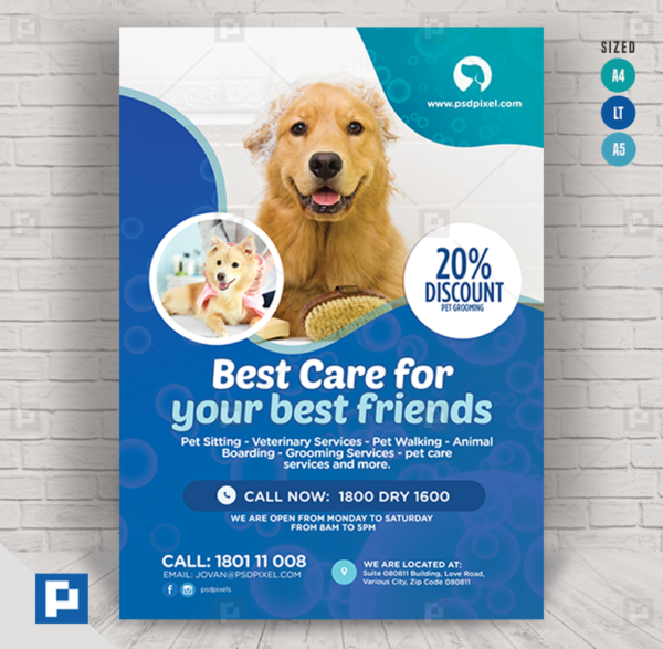 Pet Services Promotional Flyer