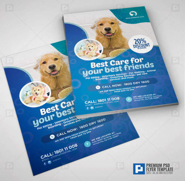 Pet Services Promotional Flyer