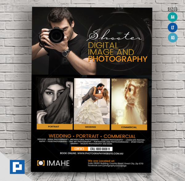 Photographer Promotional Campaign Flyer