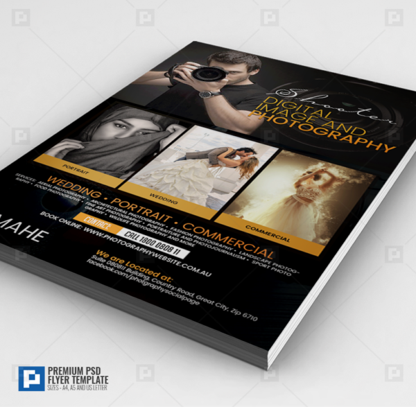 Photographer Promotional Campaign Flyer