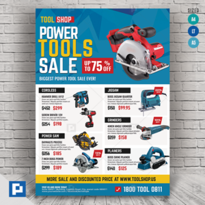 Power Tools Sale Flyer