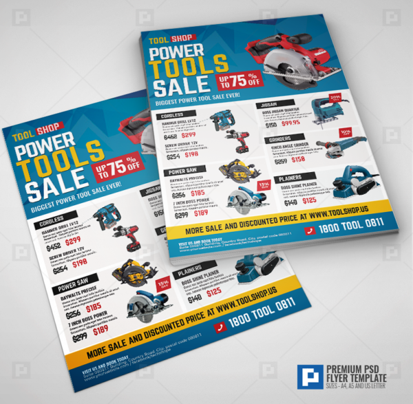 Power Tools Sale Flyer