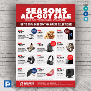 Product Promotional Sale Flyer