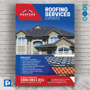 Roofing Company Promotional Flyer