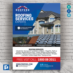 Roofing Installers Flyer