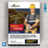 Roofing and Construction Service Flyer