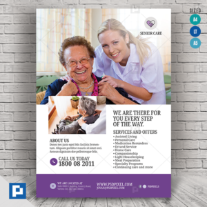 Senior Health Care Flyer