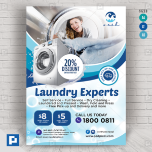 Total Care Laundry Flyer