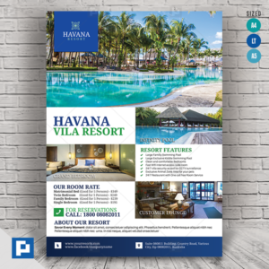 Vacational Resort Flyer