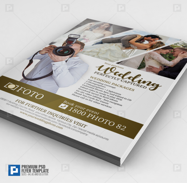Wedding Photography Services Flyer