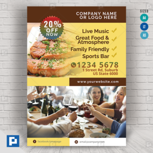 Caffee and Pub Flyer