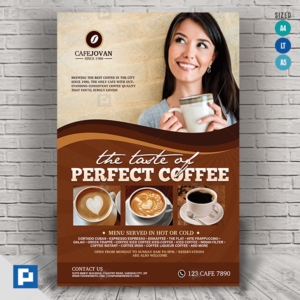 Coffee and Resto shop flyer