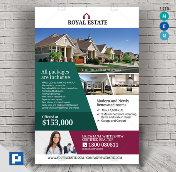 Elegant Real Estate Listing Flyer