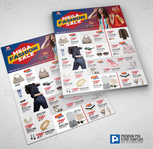 Fashion Store Promotional Flyer