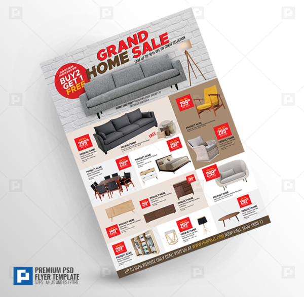 Furniture Sales Multipurpose Flyer