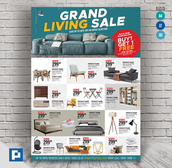 Furniture Multipurpose Promo Flyer