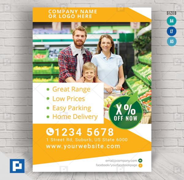 Grocery Services Flyer