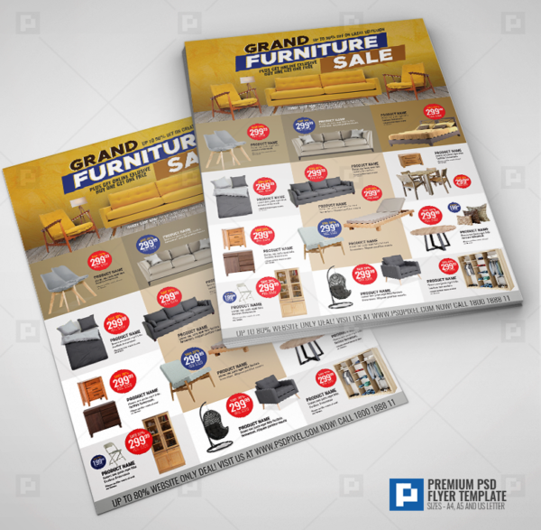 Home Furnishing Multipurpose Sale Flyer