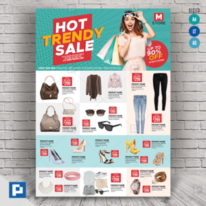 Mega Fashion Sales Flyer