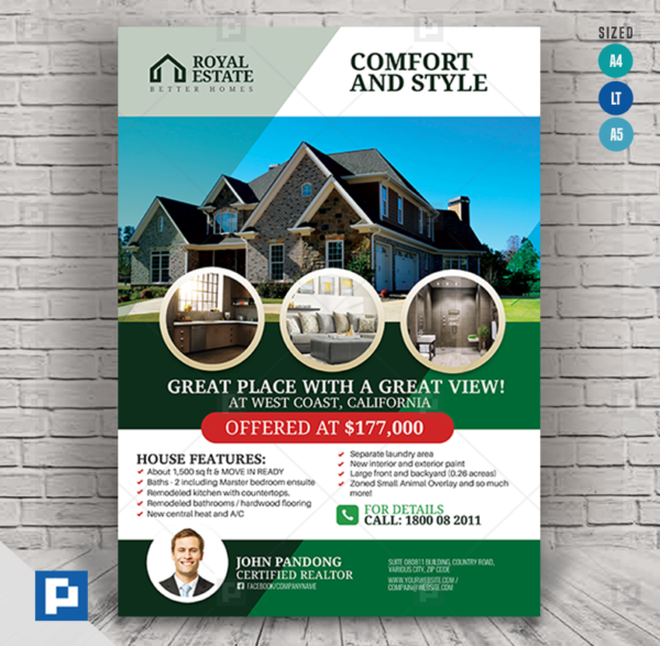 Modern Real Estate Flyer