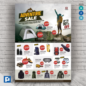 Outdoor Multipurpose Sales Flyer