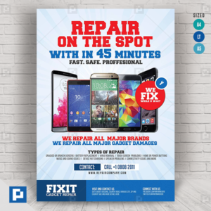 Phone and Gadget Repair Flyer