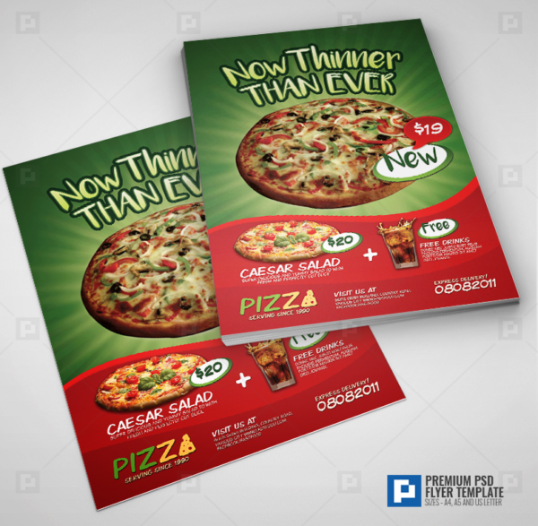 Pizza Promotional Flyer