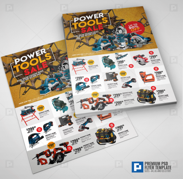 Power Tools Accessories Flyer