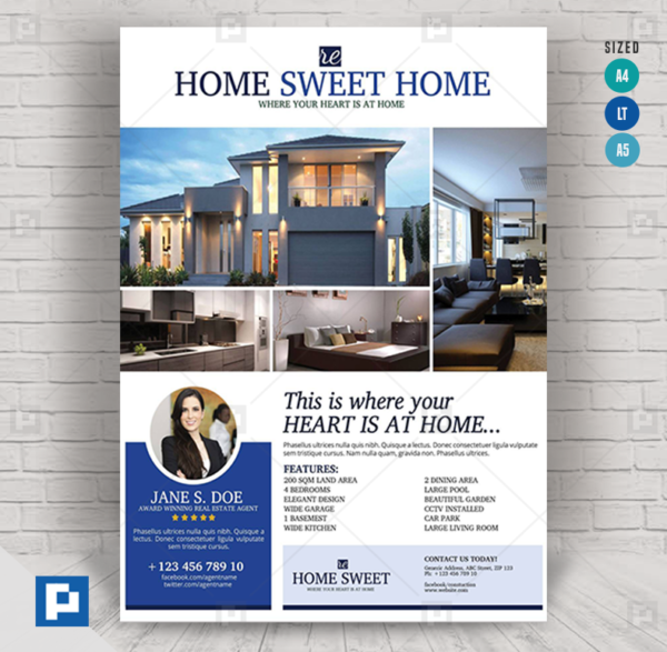 Real Estate Developer Flyer,.