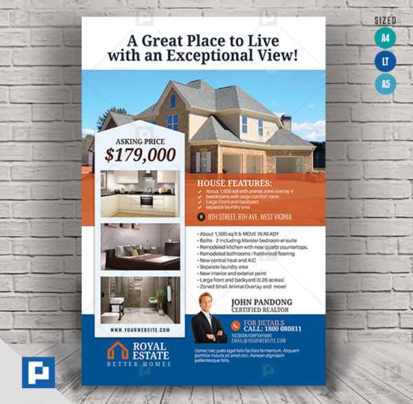 Real Estate Listing Ads Flyer