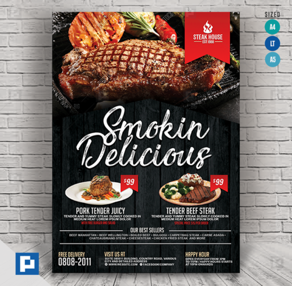 Restaurant Services Flyer