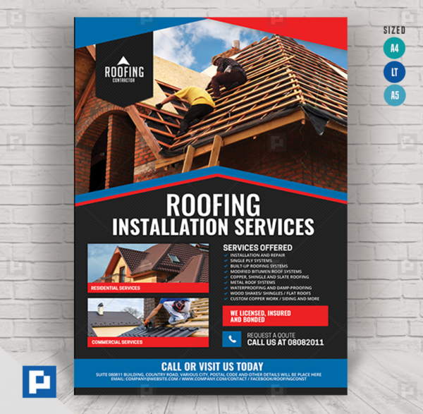 Roofing Installer Contractor Service