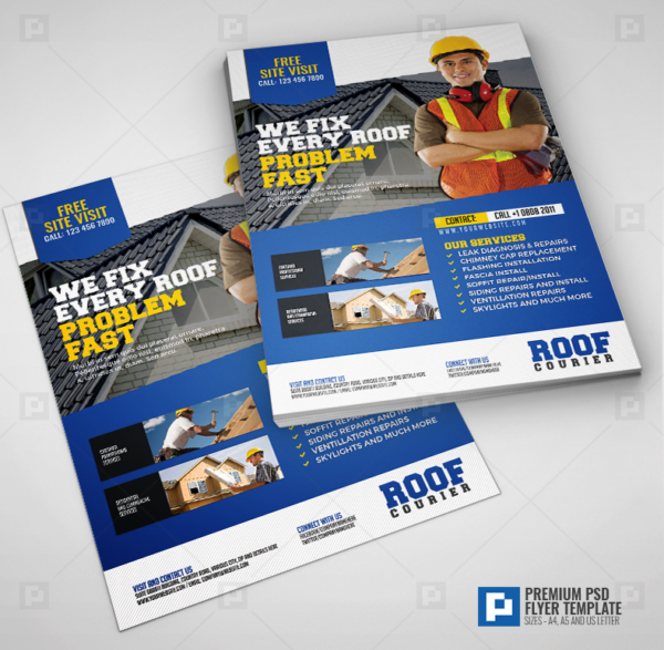 Roofing Services Flyer