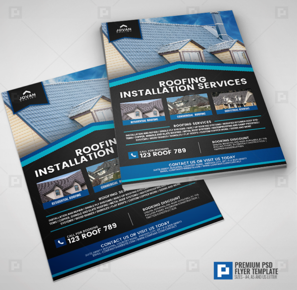 Roofing Services Flyer