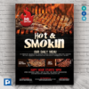 Steakhouse Grill Restaurant Flyer