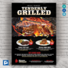 Steakhouse and Barbecue Flyer