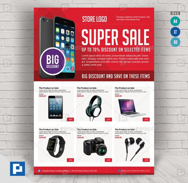 Super Sale Flyer