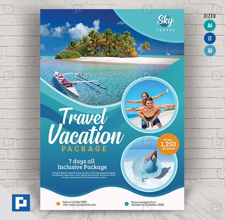 travel and tour flyers