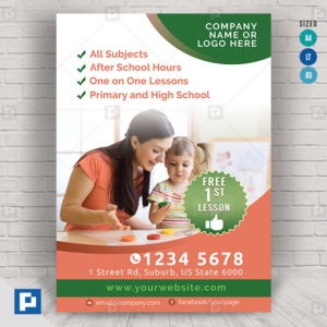 Tutoring Services Flyer