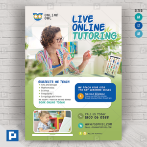 Online Study Flyer