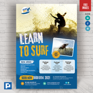 Learn to Surf Flyer