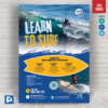 Surfing Lesson Flyer