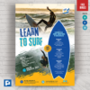 Surfing Lesson and Services Flyer