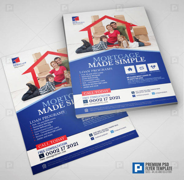 Home Mortgage Services Flyer