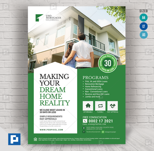 Mortgage Company Flyer