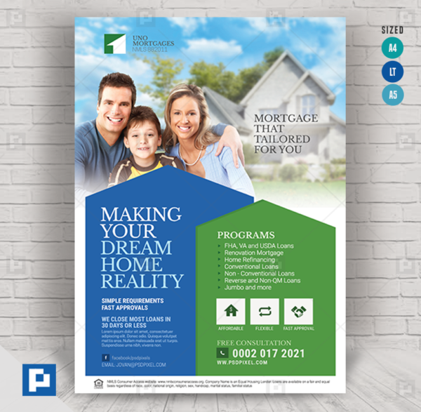 Mortgage Program and Services Flyer