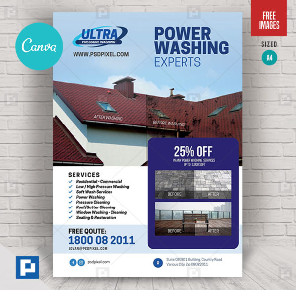 Power Wash Company Flyer