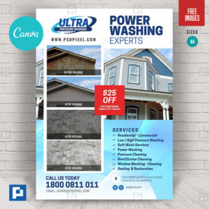 Pressure Washing Company Flyer