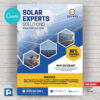 Solar Energy Promotional Canva Flyer