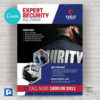 Security Services Promotional Canva Flyer,